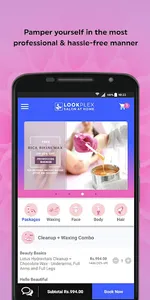 Lookplex - Salon at Home screenshot 1