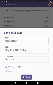 Age Calculator - Date of Birth screenshot 11