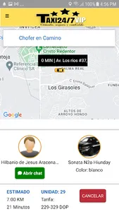 taxi 24/7 vip -pasajero screenshot 4