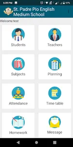 St Padre Pio English Medium Sc screenshot 0