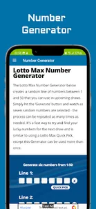 Lotto Max lottery Results screenshot 1