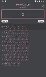 Lottomator screenshot 0
