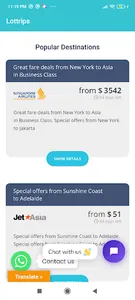 Lottrips screenshot 2