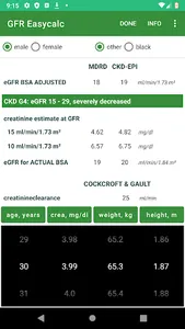 GFR Easycalc screenshot 0