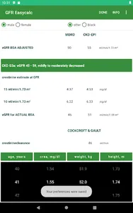 GFR Easycalc screenshot 11