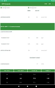 GFR Easycalc screenshot 12