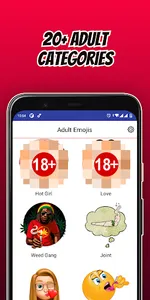 Adult Emoji Sexy Stickers screenshot 20