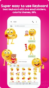 Love Emoji Sticker Keyboard screenshot 3