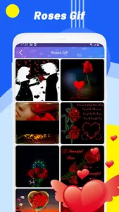 Love Heart Sticker - Emoji GIF screenshot 3