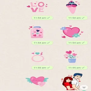 Love Stickers - WASticker screenshot 1