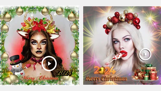 Christmas video maker 2024 screenshot 1