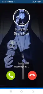 Scary Nun Video Call Fake Chat screenshot 3