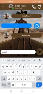 Siren Head Video Chat prank screenshot 0