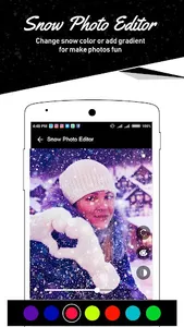 Snow Photo Effect screenshot 2