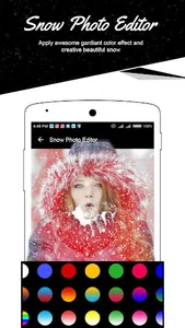 Snow Photo Effect screenshot 4