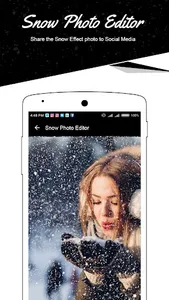 Snow Photo Effect screenshot 5