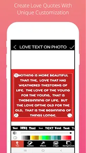 Love Text On Photo screenshot 0