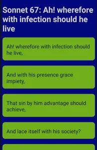 Love poems Shakespeare 8 screenshot 4