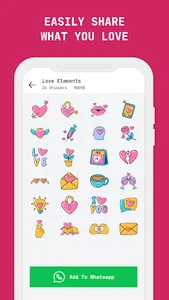 Love Stickers - WASticker screenshot 5