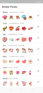 Love Stickers for Whatsapp screenshot 13