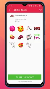 Love Stickers for WhatsApp screenshot 5