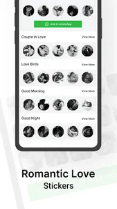 Romantic Kiss Stickers screenshot 3