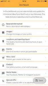 Snack Track Manager screenshot 1