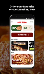 Papa Johns Pizza UAE screenshot 1