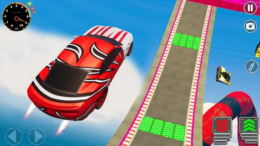 Mega Ramp Sports Car Stunt 3D screenshot 4