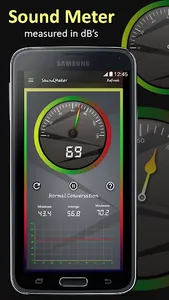 Noise Detector, Decibel meter, screenshot 1