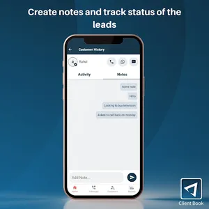 ClientBook - Free Mobile CRM t screenshot 2