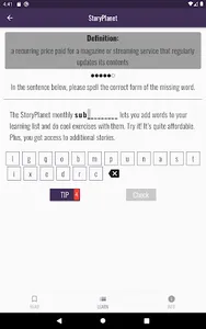 StoryPlanet English screenshot 11