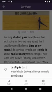 StoryPlanet English screenshot 2