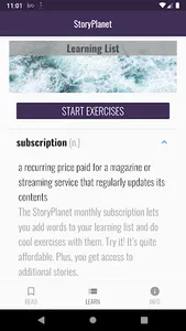 StoryPlanet English screenshot 3
