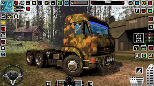 Modern Army Truck Simulator screenshot 12