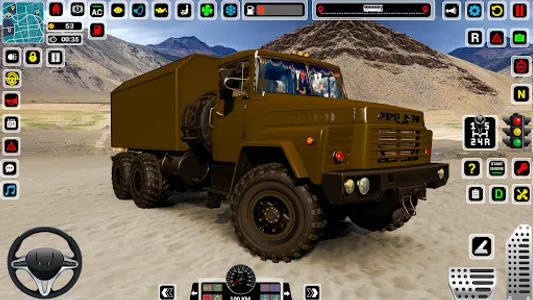 Modern Army Truck Simulator screenshot 4