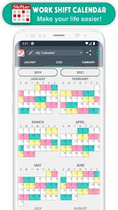 Work Shift Calendar screenshot 5