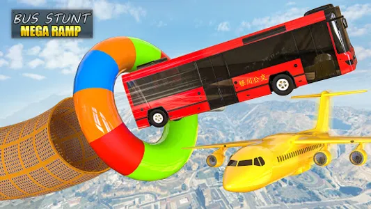 Mega Ramp Bus Stunt Driving Ga screenshot 12