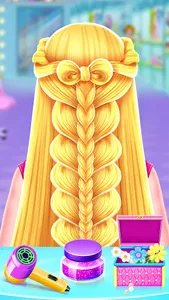 Braided Hair Salon Girls Games screenshot 0