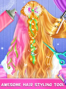 Braided Hair Salon Girls Games screenshot 13