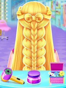 Braided Hair Salon Girls Games screenshot 16