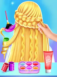 Braided Hair Salon Girls Games screenshot 17