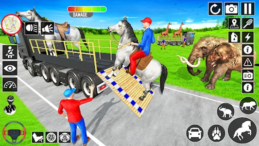 Wild Animal Transport Truck screenshot 14