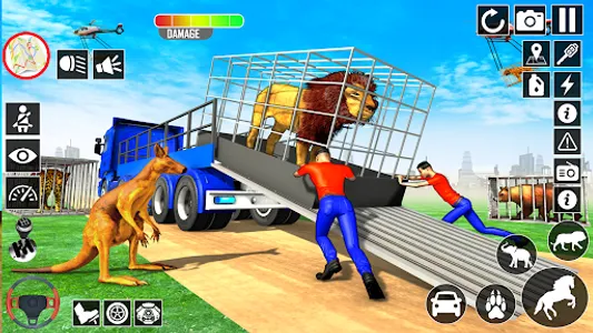 Wild Animal Transport Truck screenshot 9