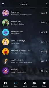 Music player screenshot 0