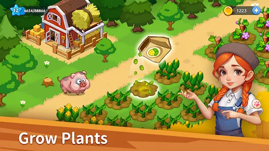 Farm Party: Merge & Pet screenshot 1