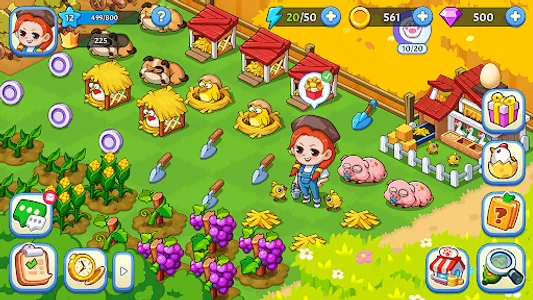 Farm Party: Merge & Pet screenshot 11