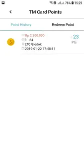 TM Card Agung Podomoro screenshot 2