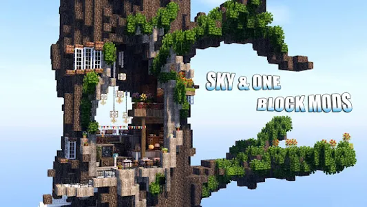 Sky & One Block Mods for MCPE screenshot 7