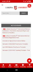Laikipia University screenshot 2
